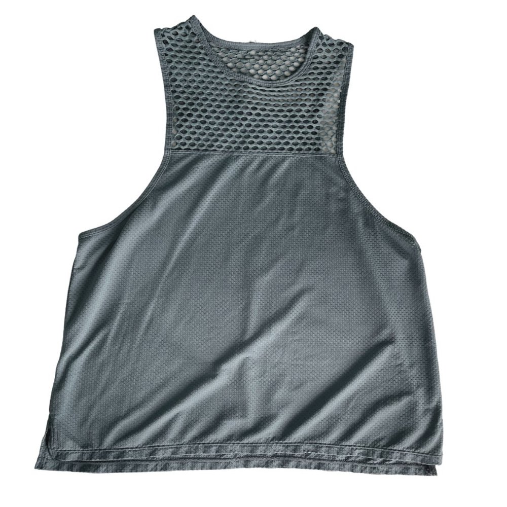Lorna Jane Muscle Tank Grey - Large